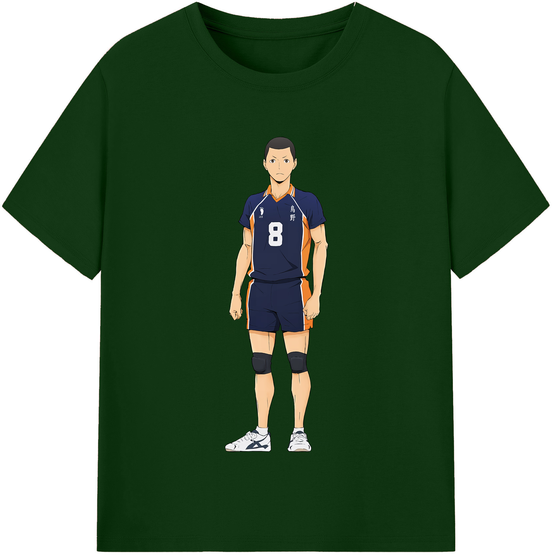 （画像用） ハイキュー!! Haikyu!! 綿100％半袖Tシャツ（フロントプリント）